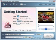 Wondershare WMV Movie Converter screenshot